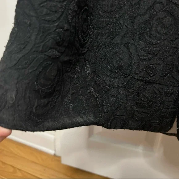 BHLDN Jacquard Strapless Basque-Waist Corset Fit & Flare Gown - Picture 10 of 16